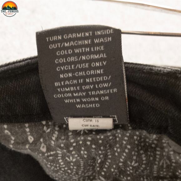 Torrid Skinny Leg Denim Black Cotton Blend Stretch Jeans Dark Wash Women's 14R - Picture 10 of 10